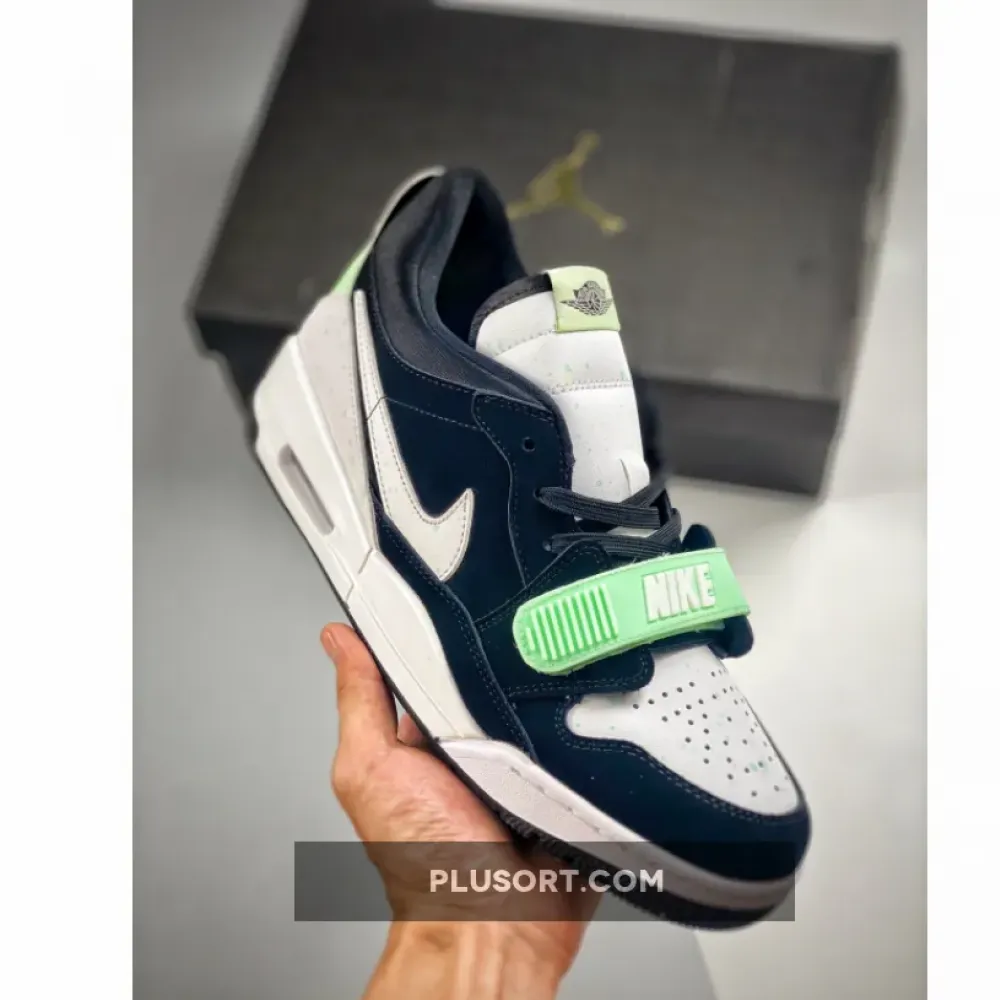 Jordan Legacy 312 Low Black White Teal Tint CJ5500-013