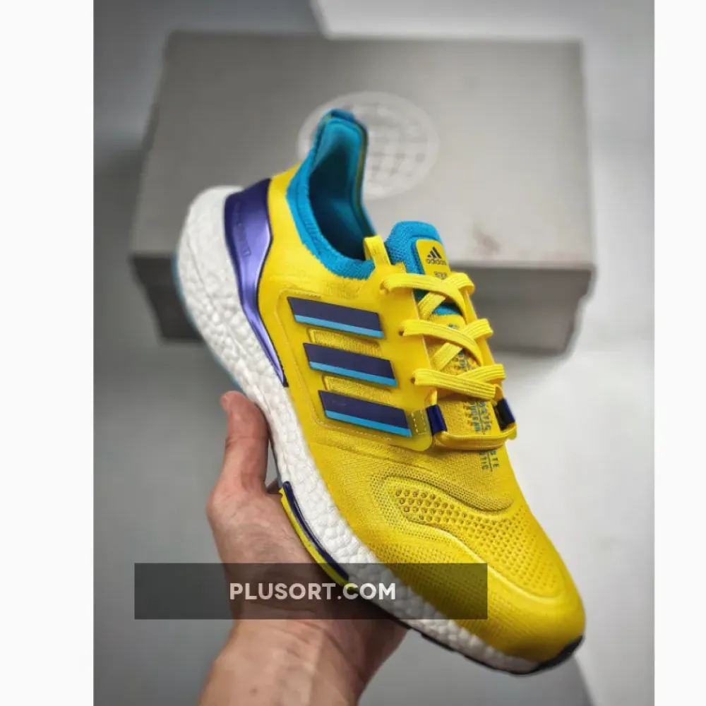 adidas Ultra Boost 2022 Yellow/Legacy Indigo-Sky Rush GW1710