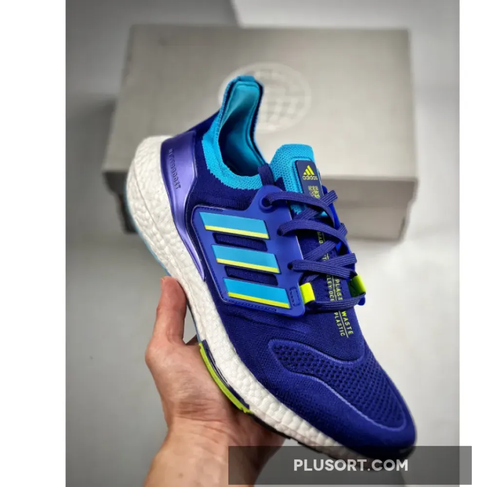 adidas Ultra Boost 2022 Legacy Indigo/Sky Rush/Solar Yellow GX9333