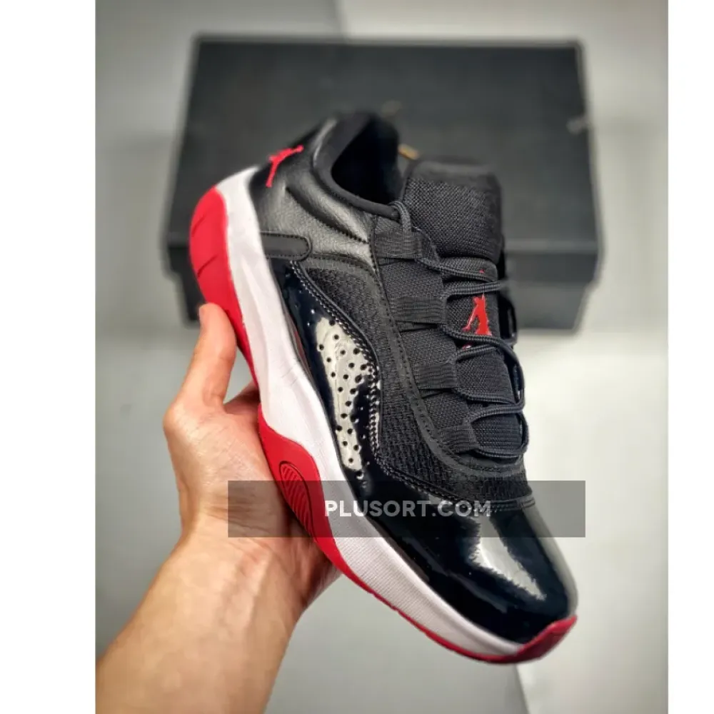 Air Jordan 11 CMFT Low ‘Bred’ Black/White-Gym Red DM0844-005