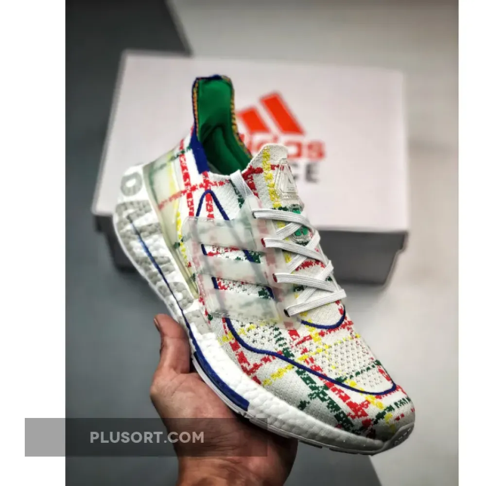 Palace x adidas Ultra Boost 2021 White/Multi-Color GY5556