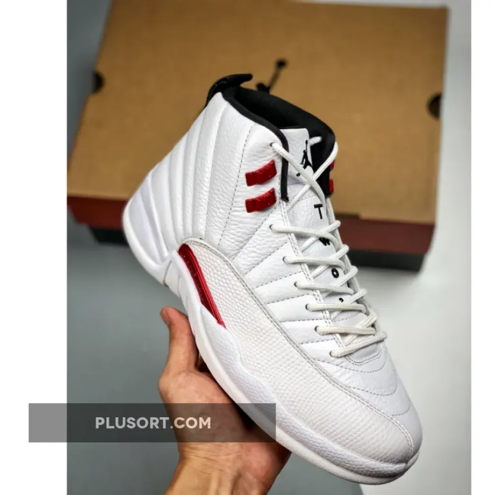 Air Jordan 12 “Twist” White/University Red/Black CT8013-106