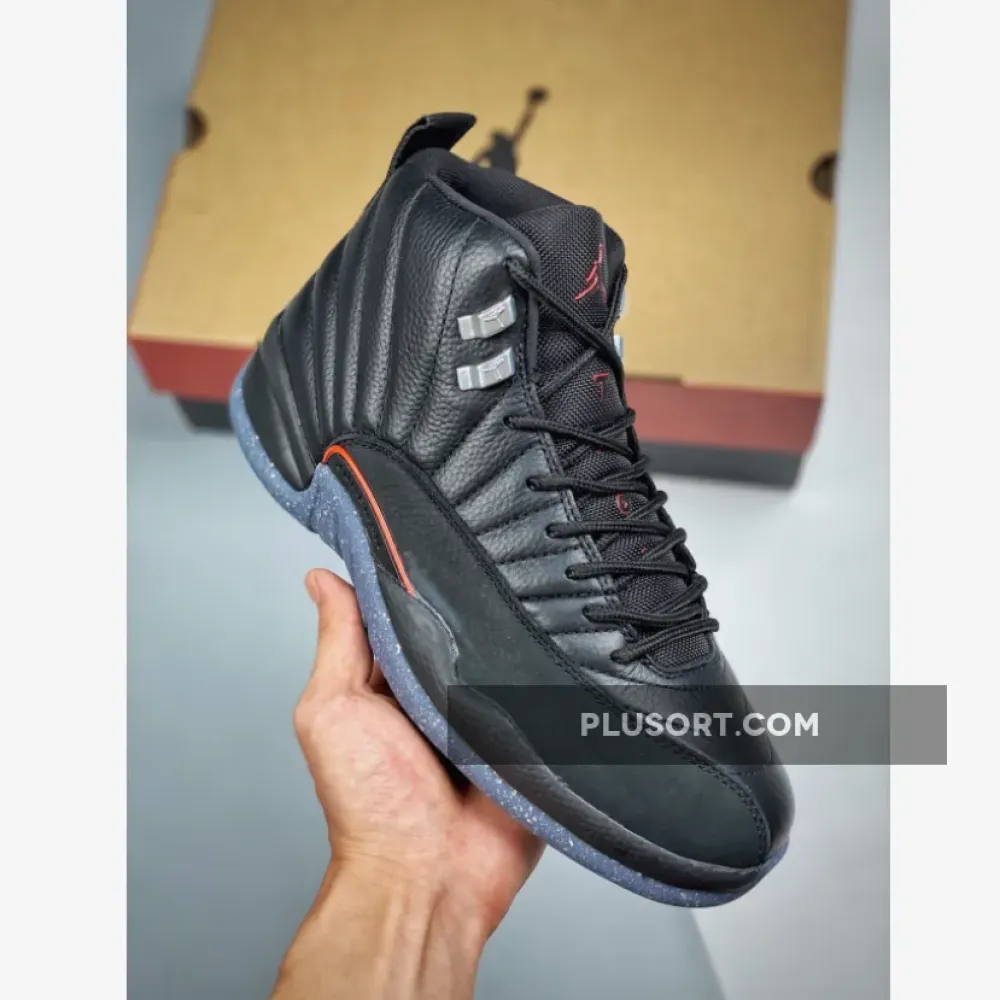 Air Jordan 12 ‘Utility’ Black/Black-Bright Crimson-White DC1062-006