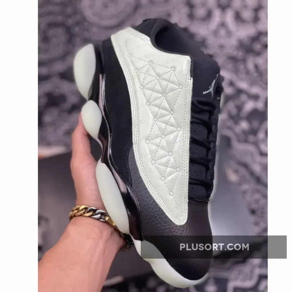 Air Jordan 13 Low ‘Singles Day’ Black/Barley Green  DM0803-300