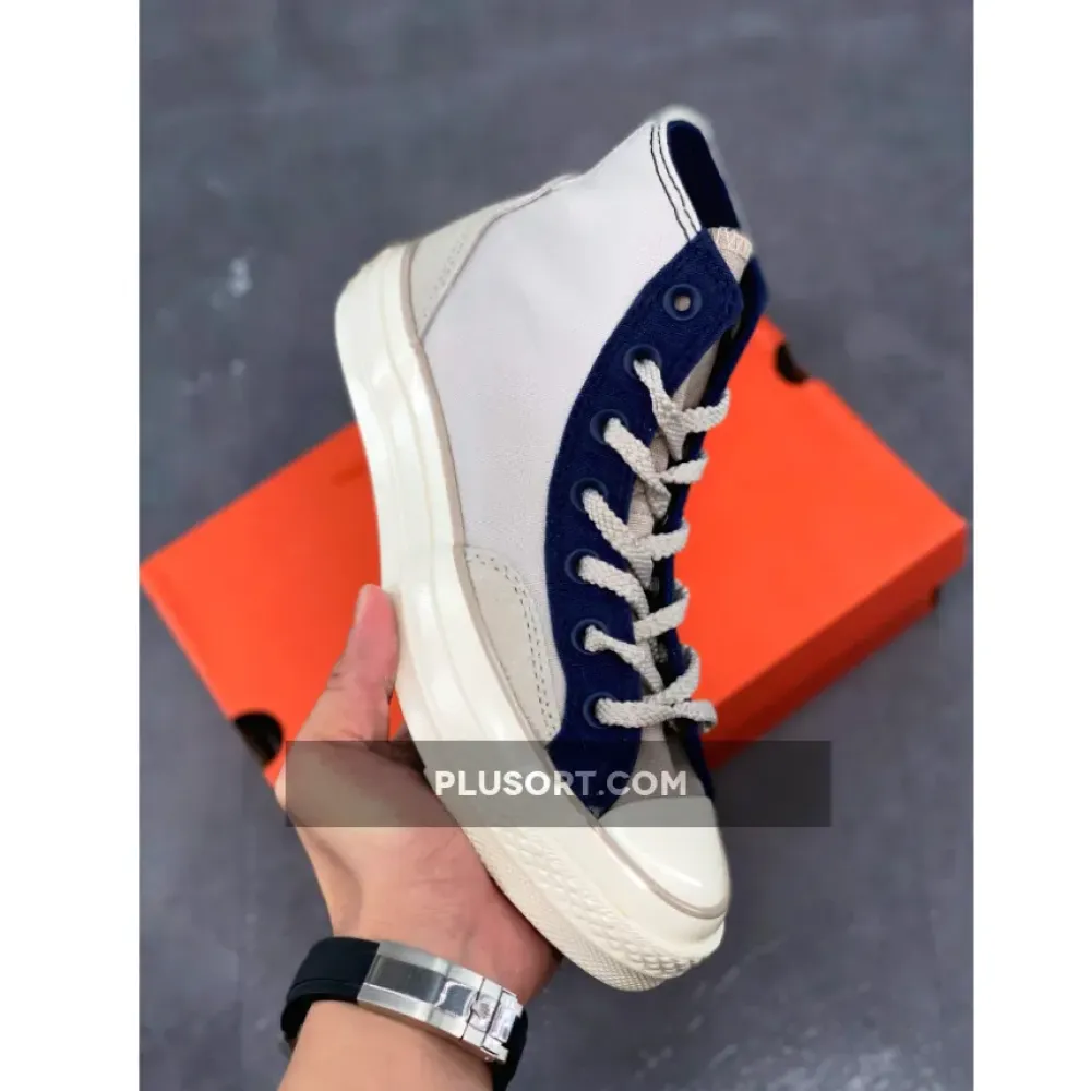Converse Court Reimagined Chuck 70 Pale Putty/Midnight Navy/Egret 171686C