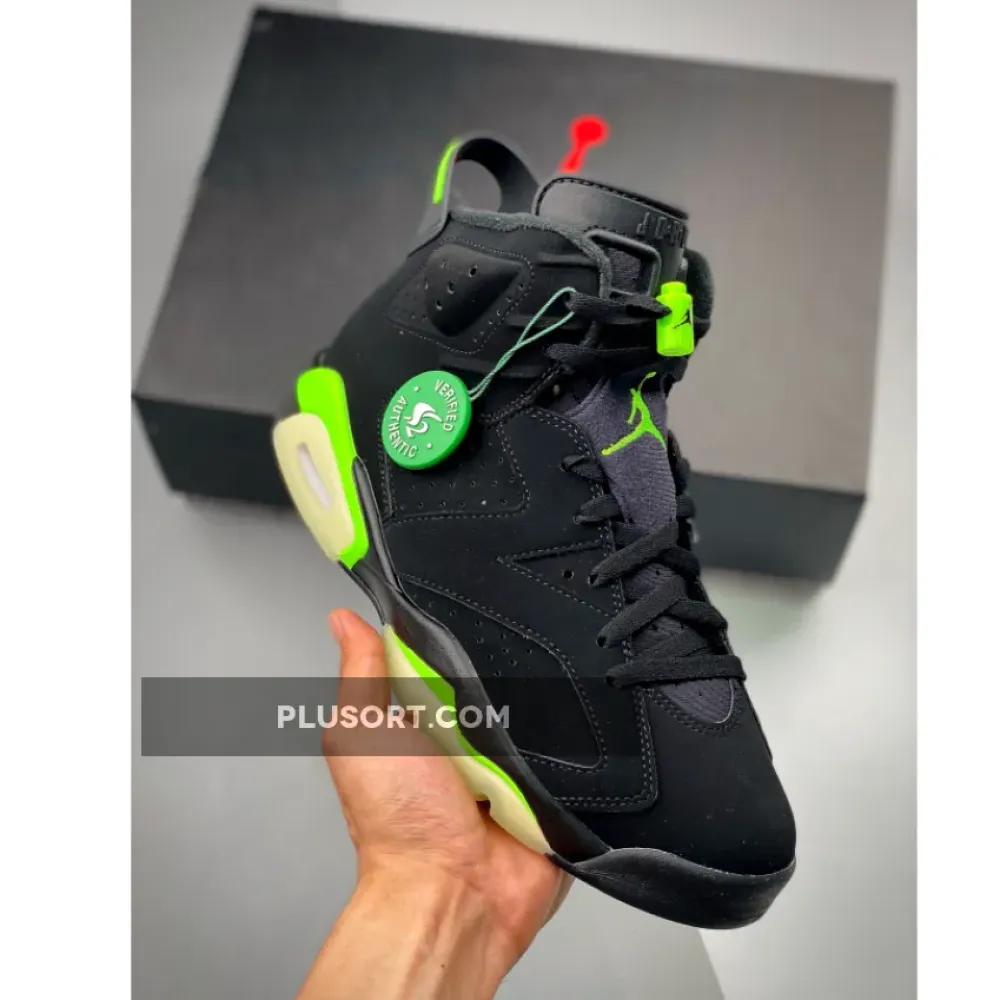 Air Jordan 6 Black/Electric Green  CT8529-003