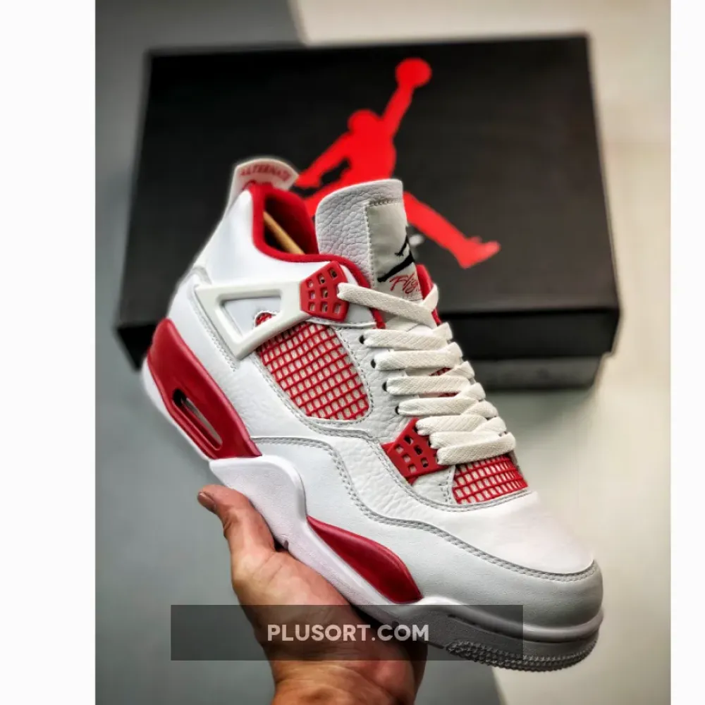 Air Jordan 4 “Alternate ’89” White/Black-Gym Red 308497-104