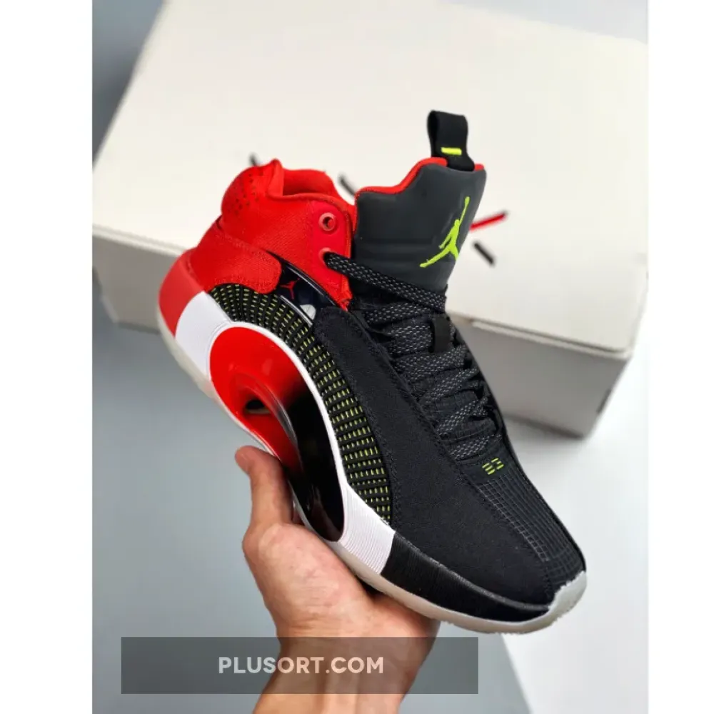 Air Jordan 35 “CNY” Black/University Red-Yellow DD2234-001