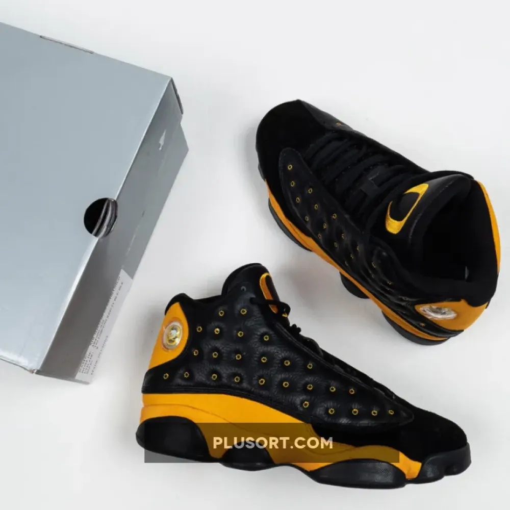 Air Jordan 13 PE Oregon “Track and Field” Black Yellow