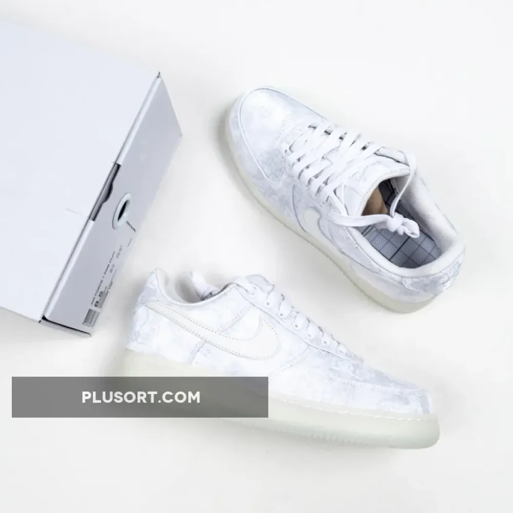 CLOT x Nike Air Force 1 Premium White  AO9286-100