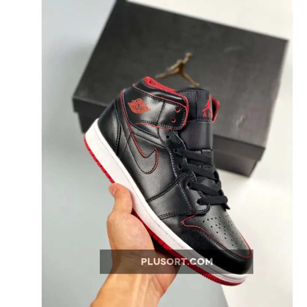Air Jordan 1 Mid Lance Mountain Bred 554725-028