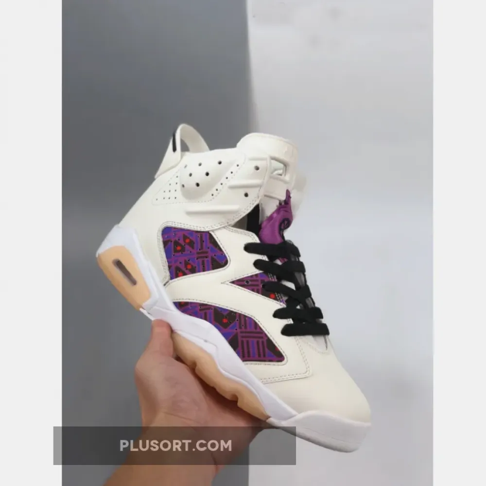 Air Jordan 6 “Quai 54” Sail/Black-Team Orange-Racer Blue CZ4152-101