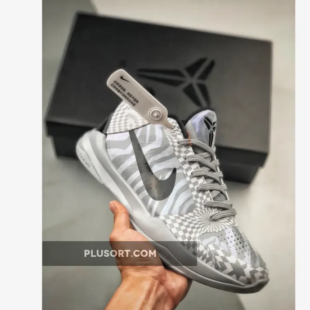 Nike Zoom Kobe 5 Protro Grey/White-Black