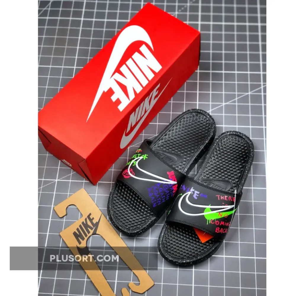 Nike Benassi “Planet of Hoops” Slides CW2618-050