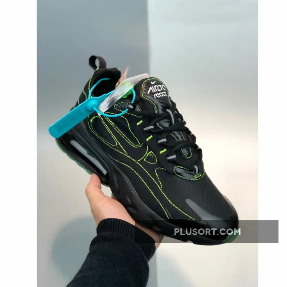 Nike Air Max 270 React Black Electric Green  CQ6549-001
