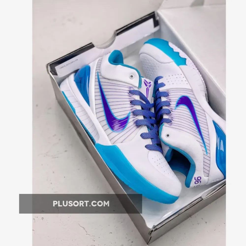 Nike Zoom Kobe 4 Protro “Draft Day” White/Orion Blue-Varsity Purple AV6339-100