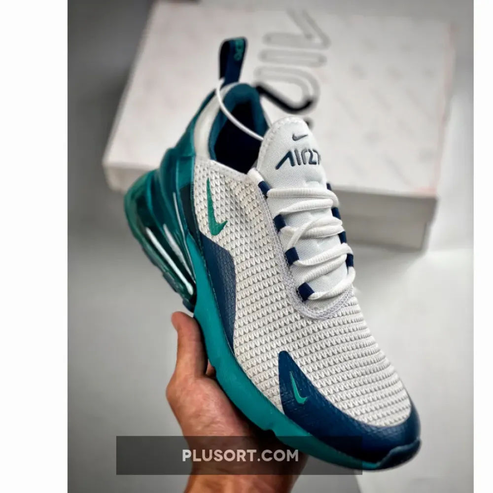 Nike Air Max 270 White/Spirit Teal-Nightshade  AQ9164-102