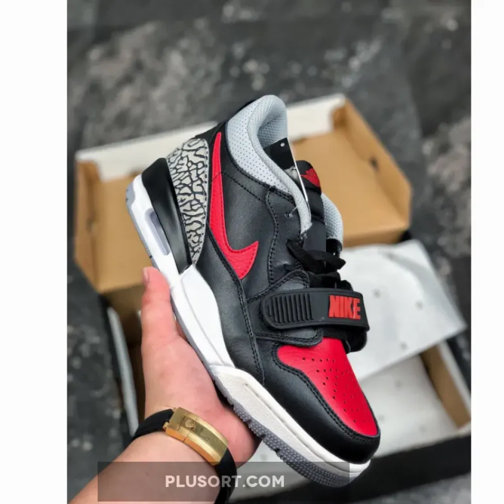 Jordan Legacy 312 Low “Bred Cement”  CD7069-006