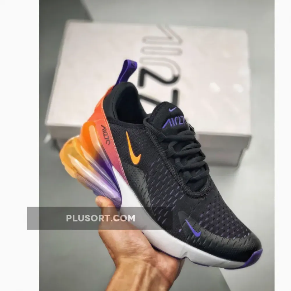 Nike Air Max 270 ‘Phoenix Suns’ Black Purple  CN7077-081