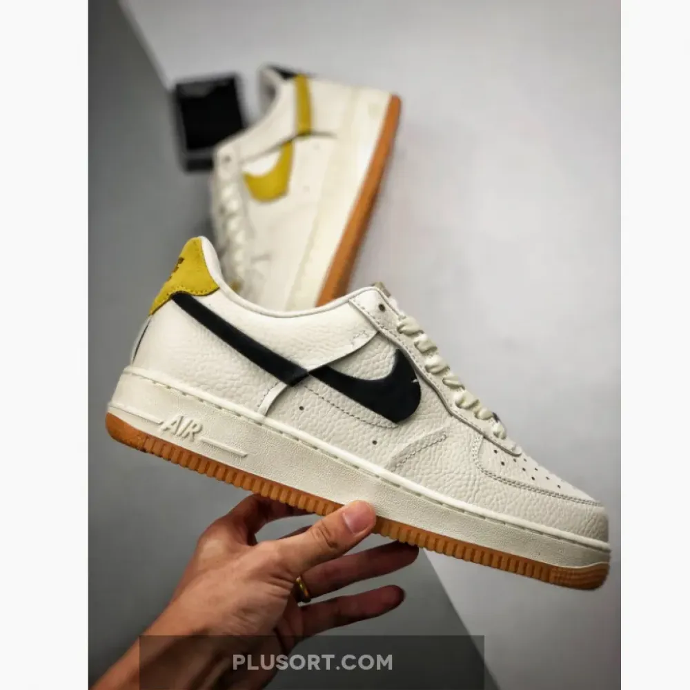 Nike Air Force 1 ‘Vandalized’ Sail/Black-Chrome Yellow-White BV0740-101
