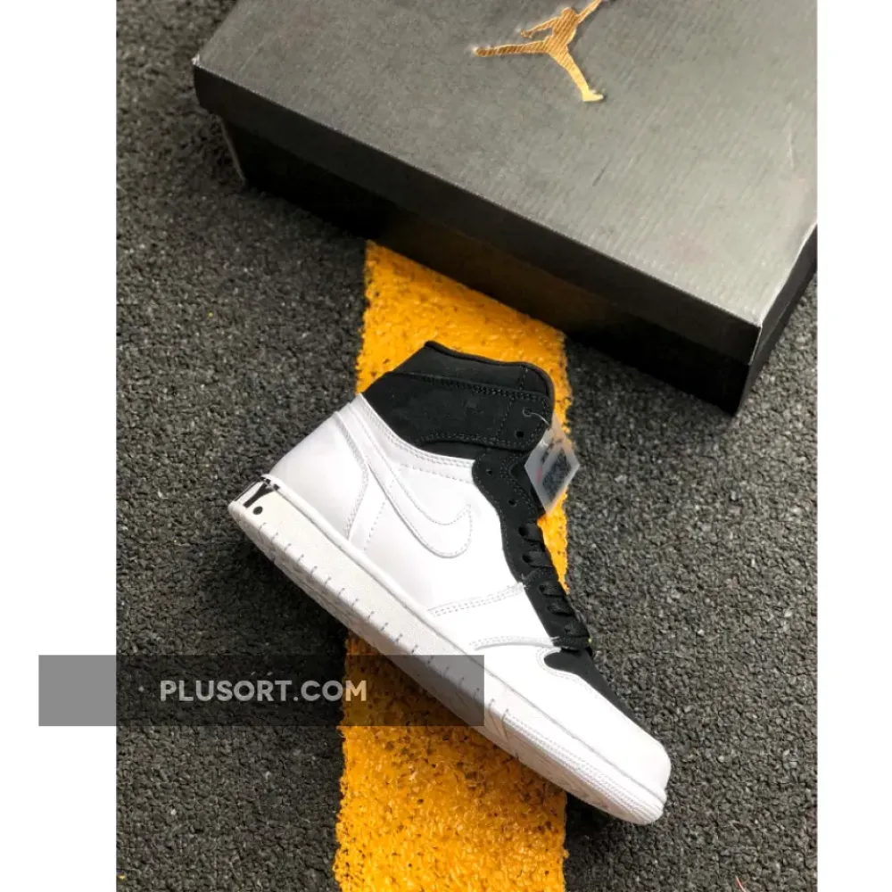 Air Jordan 1 Retro High “Equality” Black/White-Metallic Gold AQ7474-001