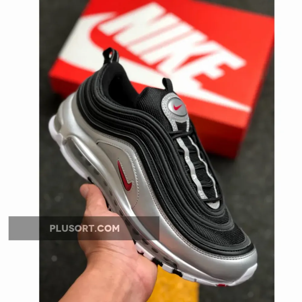 Nike Air Max 97 QS Black/Varsity Red-Metallic Silver-White AT5458-001