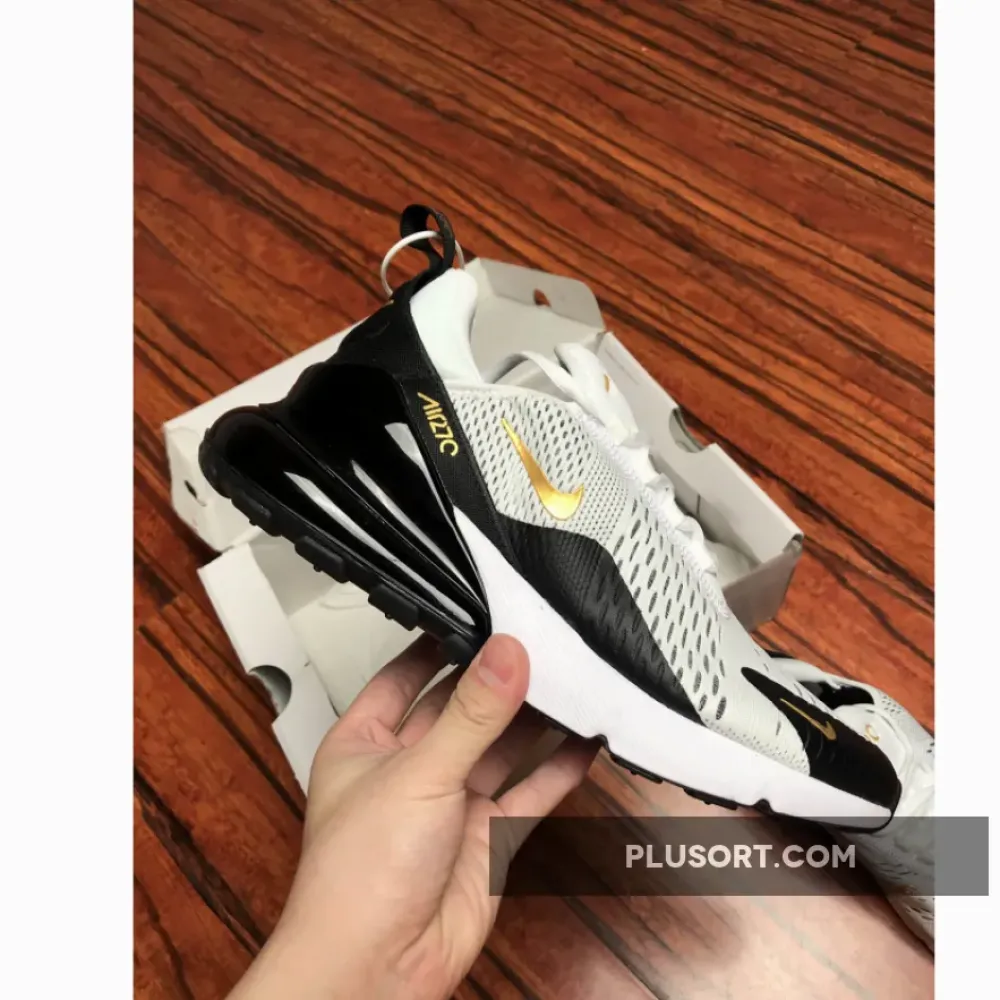 Nike Air Max 270 White/Metallic Gold/Black AV7892-100