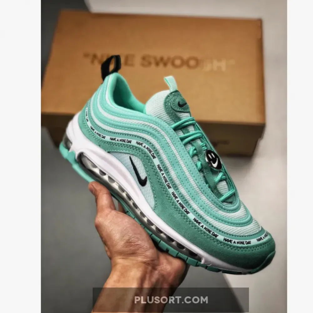 Nike Air Max 97 SE “Have a Nike Day” Tropical Twist/Black-Teal Tint 923288-300