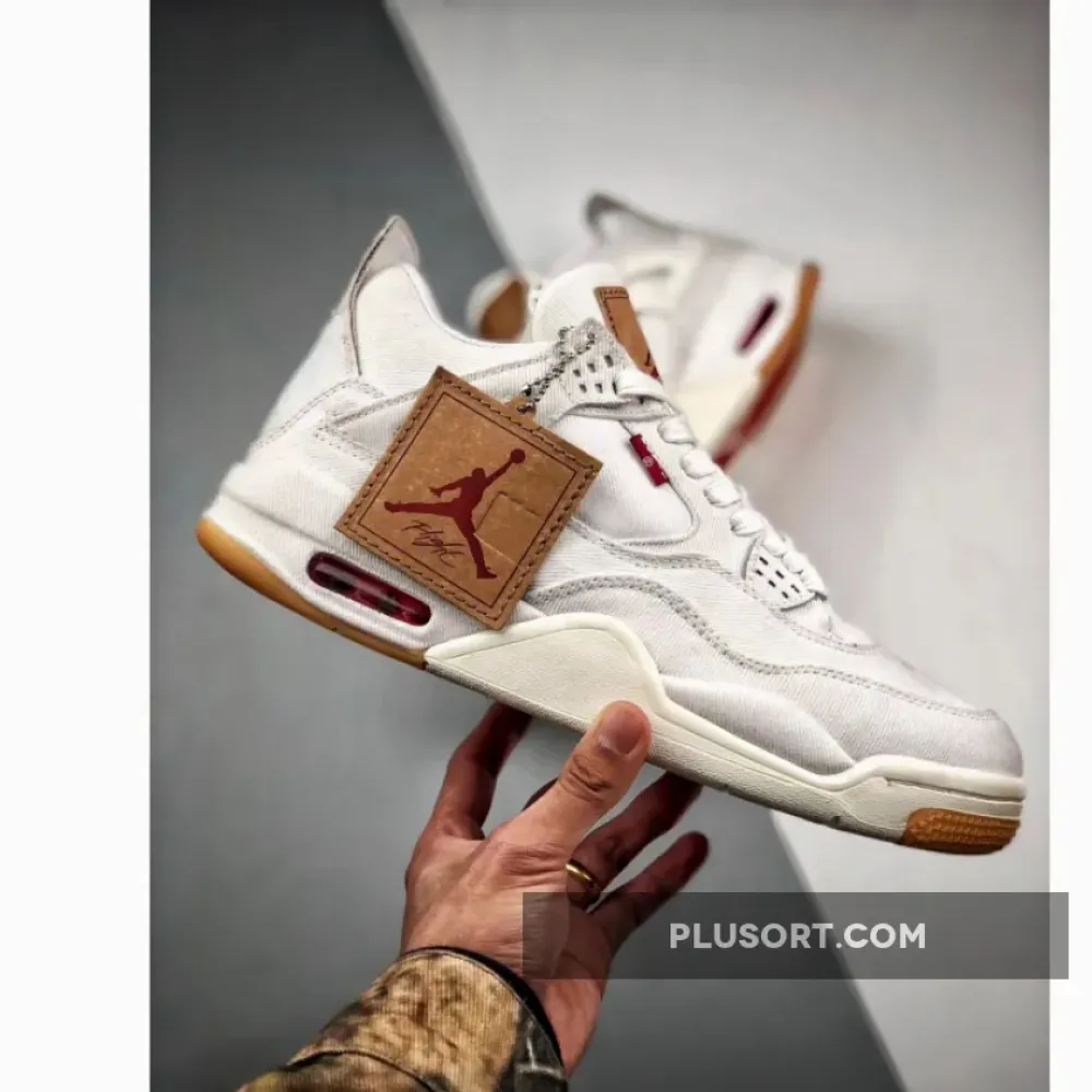 Air Jordan 4 White Denim  AO2571-100