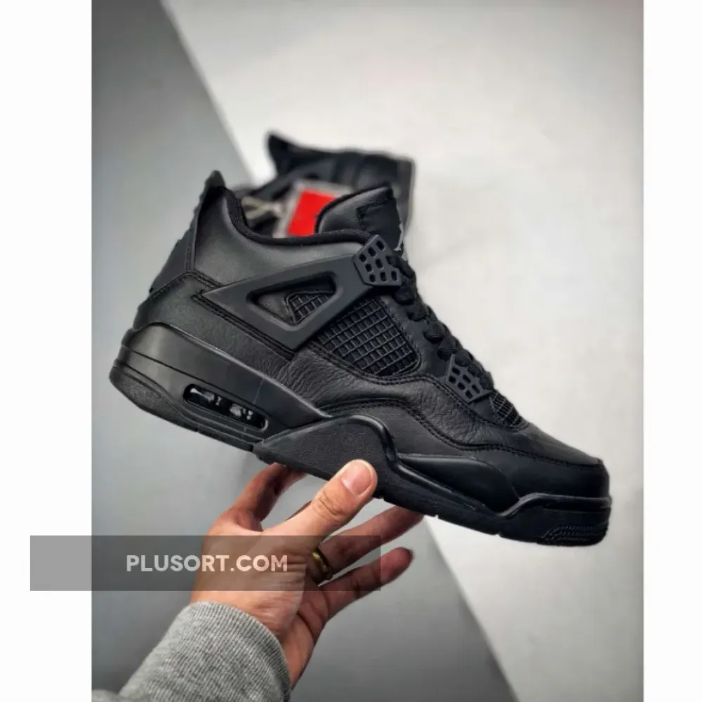 Air Jordan 4 Retro “Black Cat” Black/Black-Light Graphite 308497-002