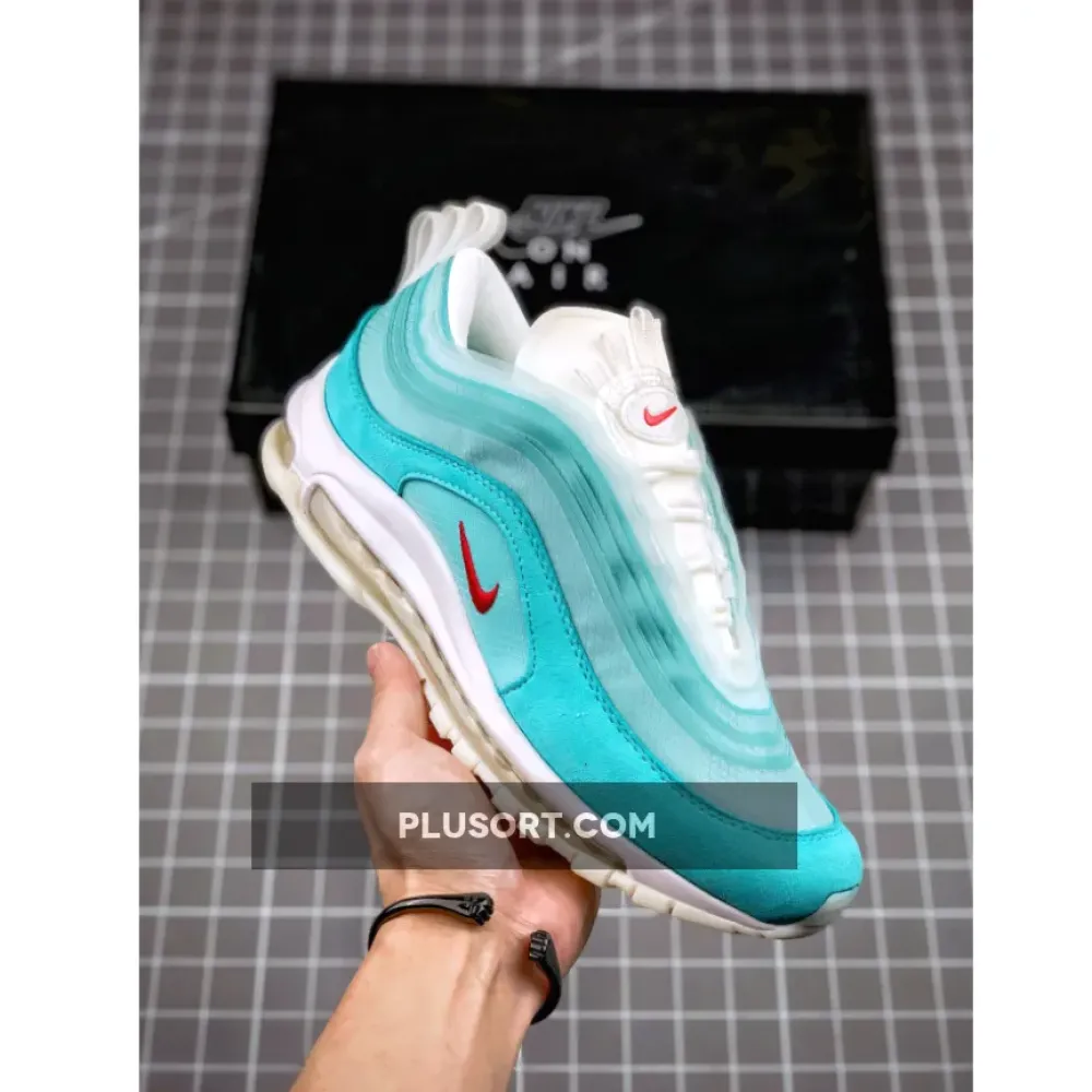 Nike Air Max 97 ‘Shanghai Kaleidoscope’ Ice Blue/Red-White CI1508-400