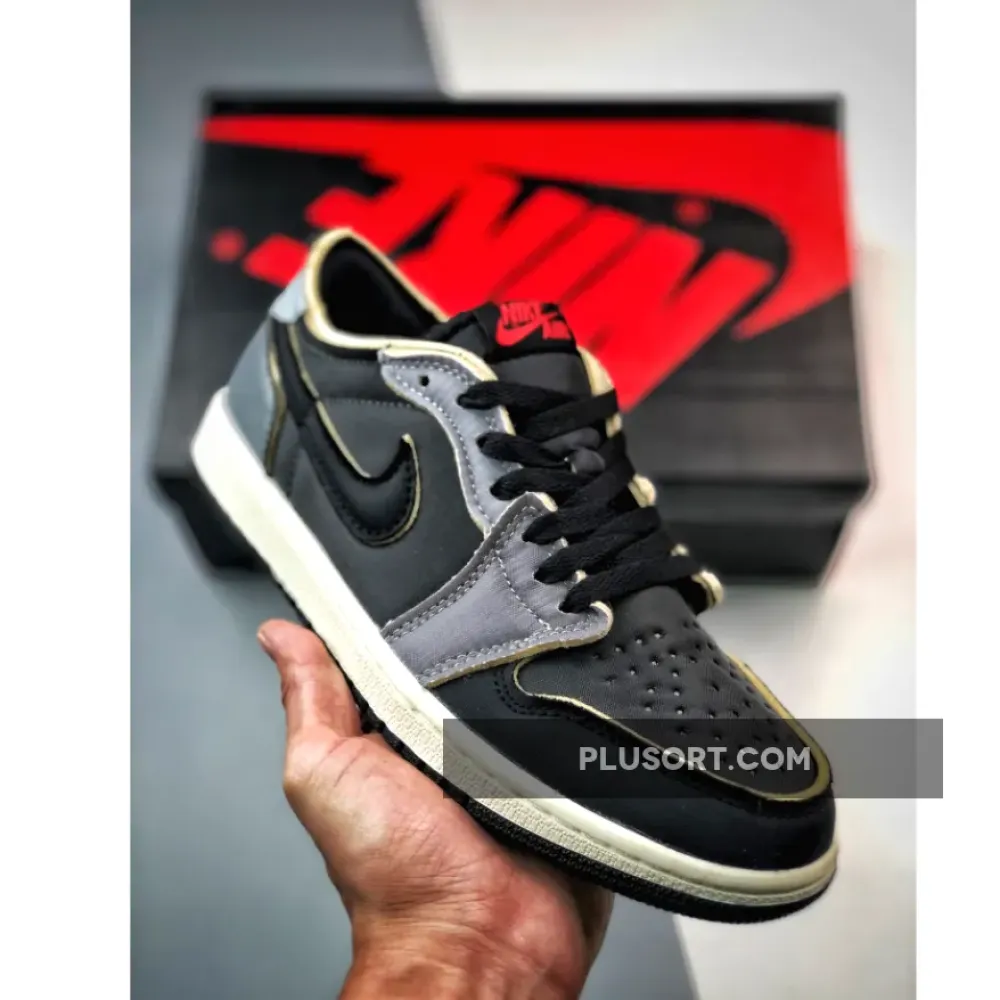 Air Jordan 1 Low OG EX Black/Smoke Grey  DV0982-006