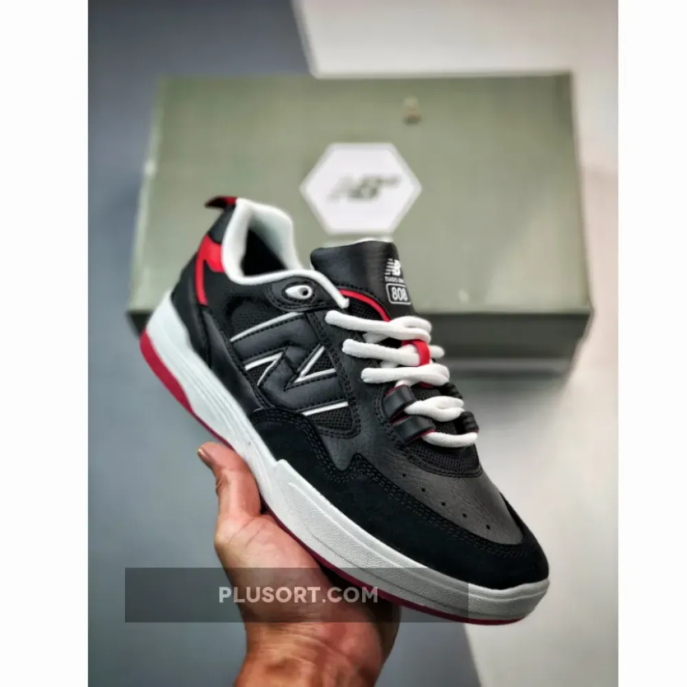 New Balance Numeric Tiago Lemos 808 Black Red  NM808BRD