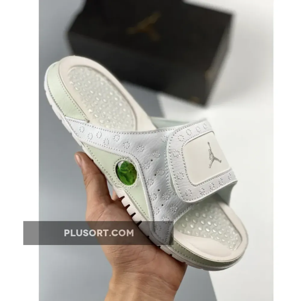 Jordan Hydro 13 Slide White/Metallic Silver  684915-100