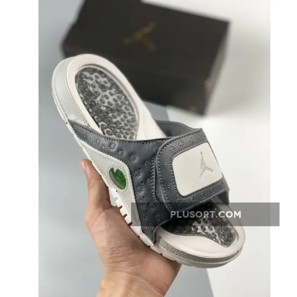 Jordan Hydro 13 Retro Slide Dark Grey/Metallic Silver 684915-022