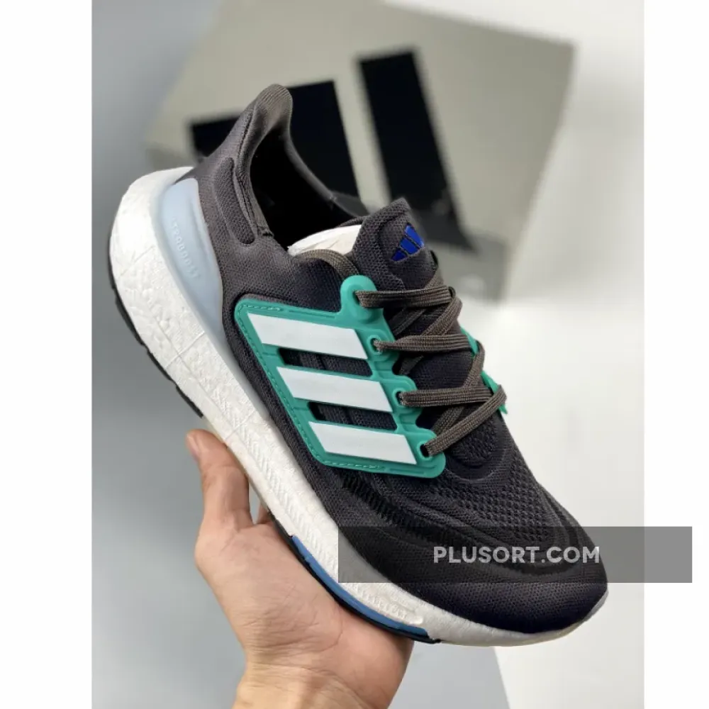adidas Ultraboost Light Carbon/Blue Dawn/Court Green HQ6342