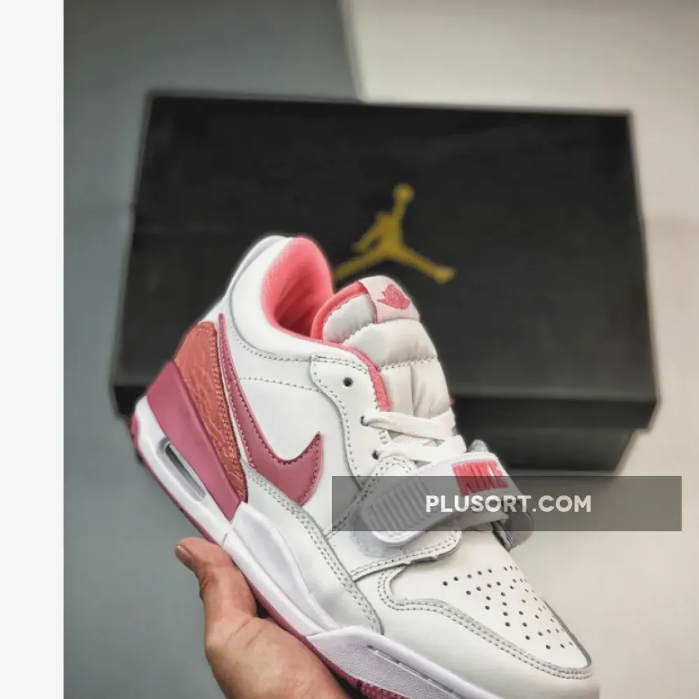 Jordan Legacy 312 Low White/Coral Chalk/Desert Berry  FN3407-161