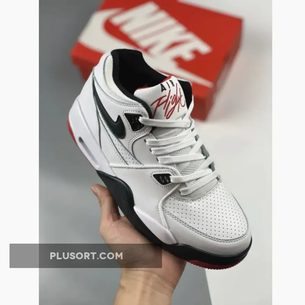 Nike Air Flight ’89 White Red Black  FD9928-101
