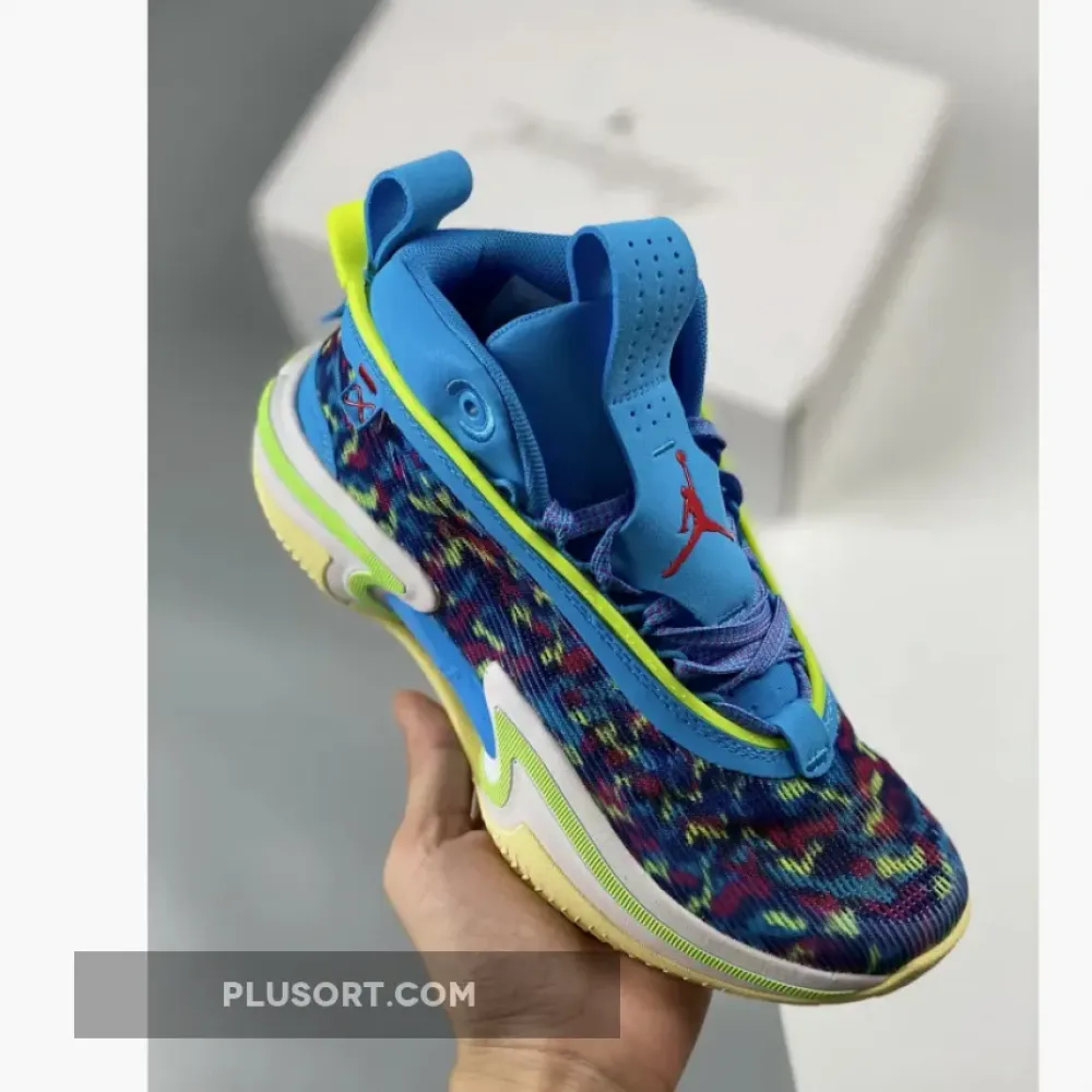 Air Jordan 36 “Luka” Laser Blue/Pink Prime/Black  DN6155-430