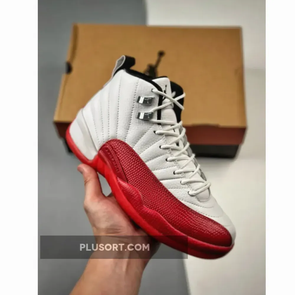 Air Jordan 12 ‘Cherry 2023’ White/Black-Red  CT8013-116