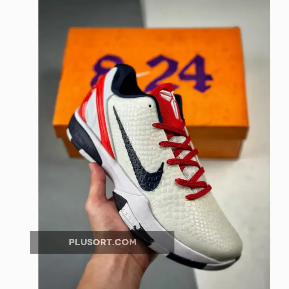 Nike Kobe 6 Protro “Team USA” Home White