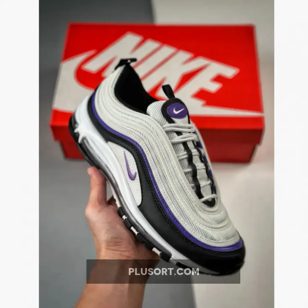 Nike Air Max 97 White/Black-Oxygen Purple-Action Grape  921826-109