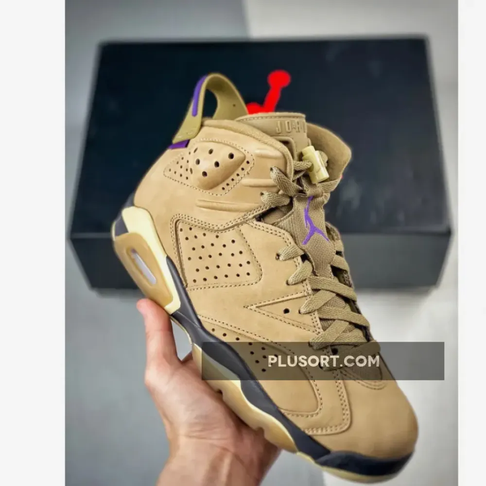 Air Jordan 6 Gore-Tex “Brown Kelp”  FD1643-300