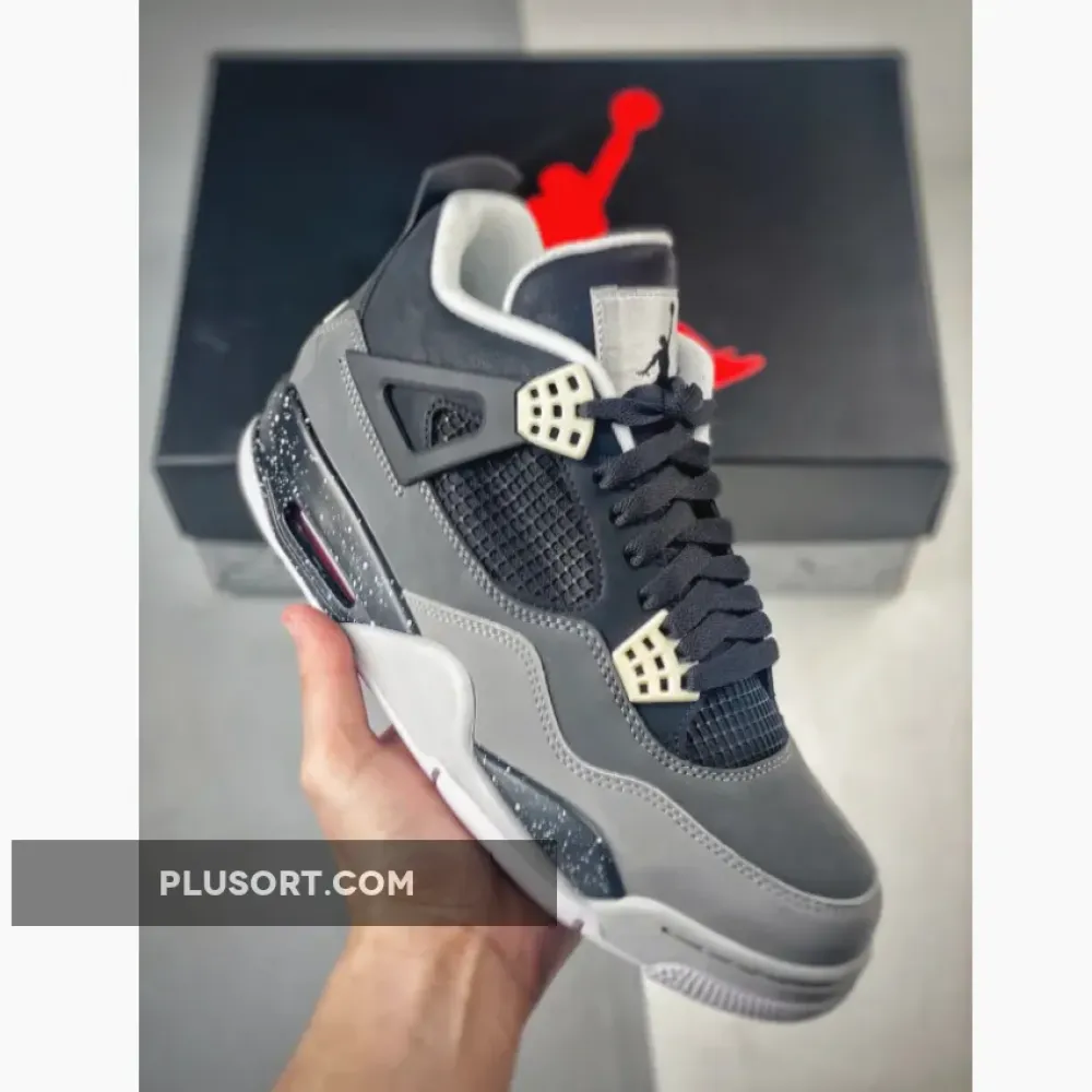 Air Jordan 4 Retro ‘Fear’ Black/White-Cool Grey  626969-030