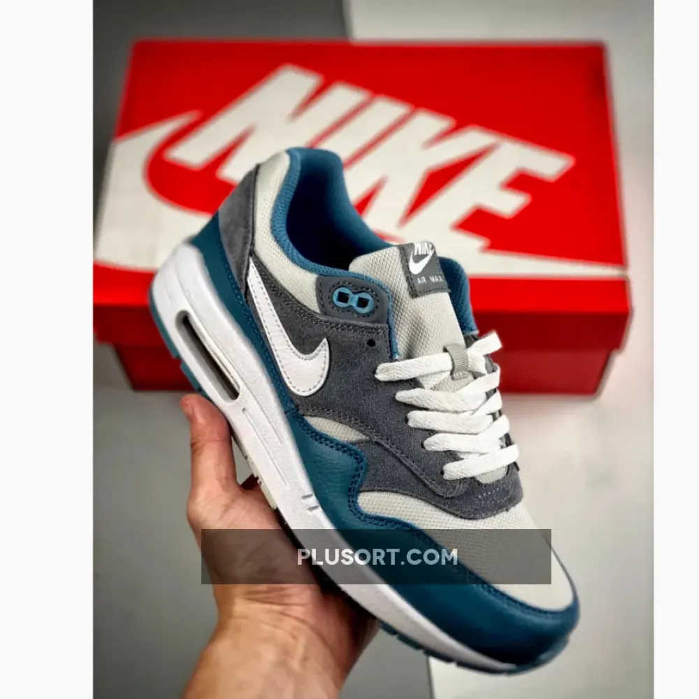 Nike Air Max 1 SC White/Cool Grey-Noise Aqua  FB9660-001