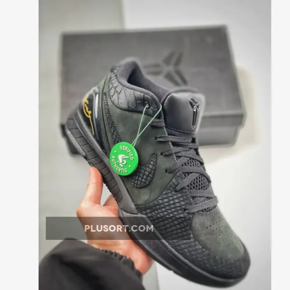 Nike Kobe 4 Protro Gift of Mamba Black  FQ3544-001