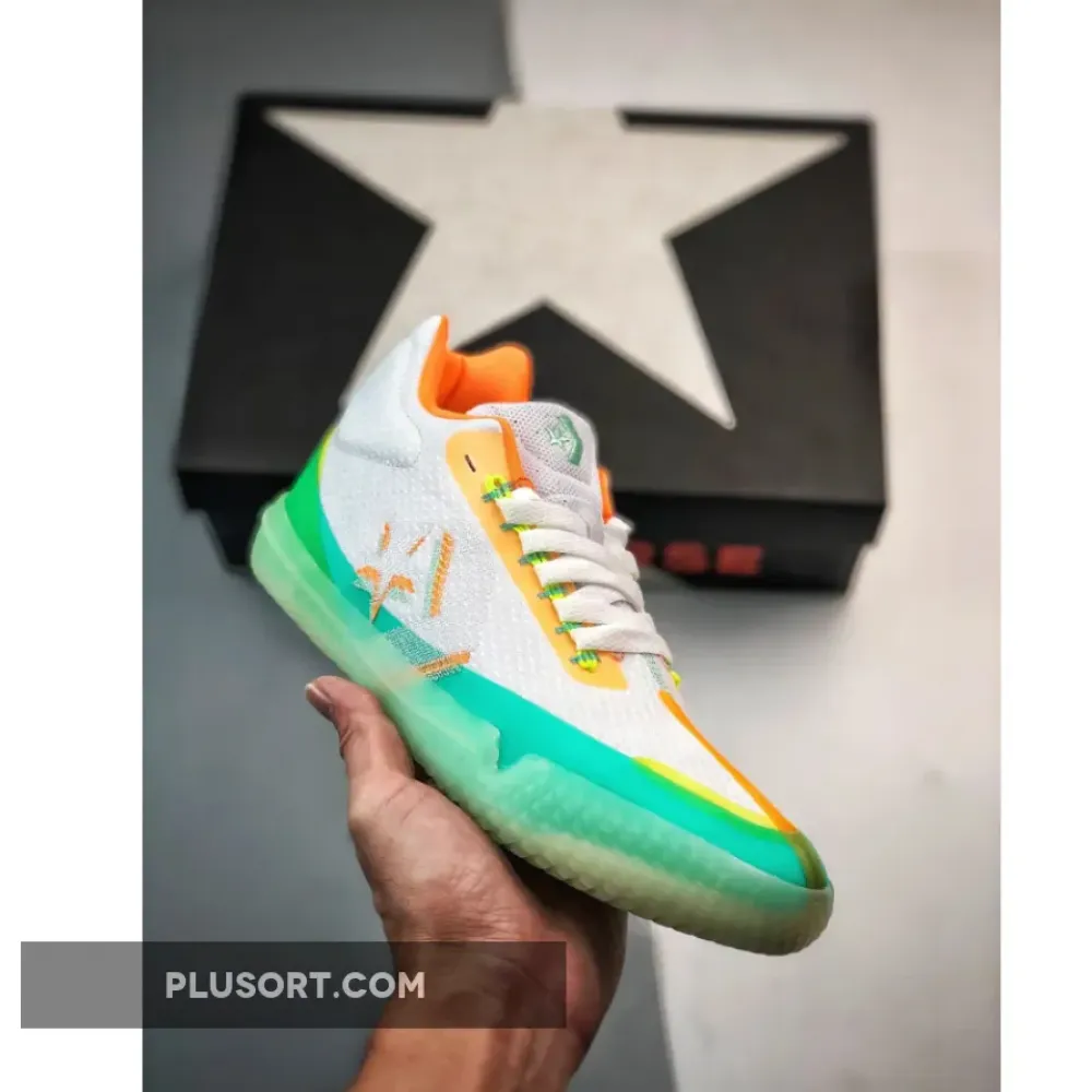 Converse All Star BB Evo Mid ‘Hi‑Vis’ White Green Glow  169511C