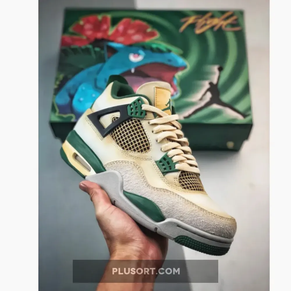 Air Jordan 4 Sail Green
