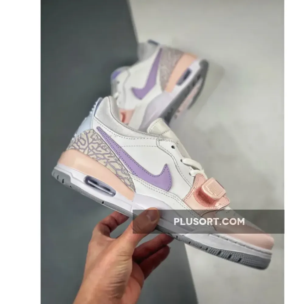 Jordan Legacy 312 Low White/Wolf Gray/Mist Purple  HF0747-151
