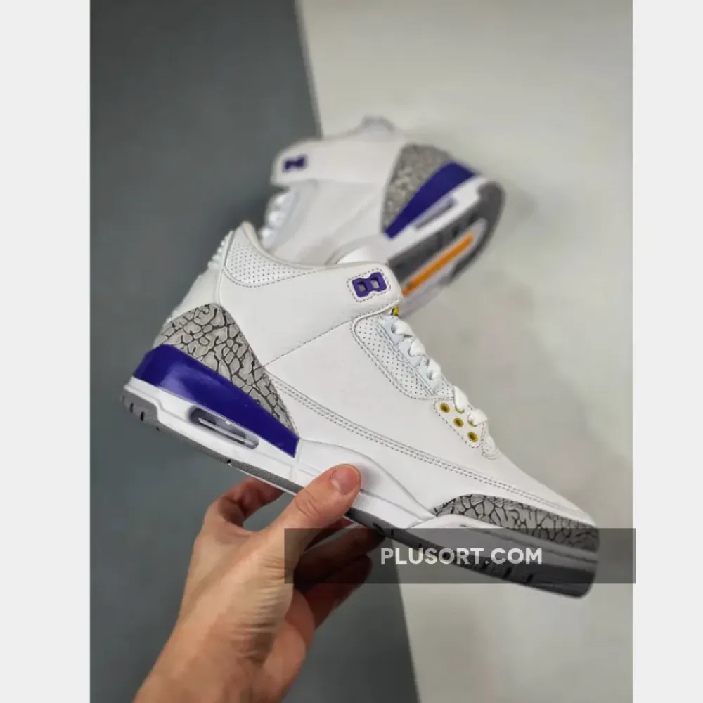 Air Jordan 3 Retro Kobe Bryant PE White Purple  869802-907